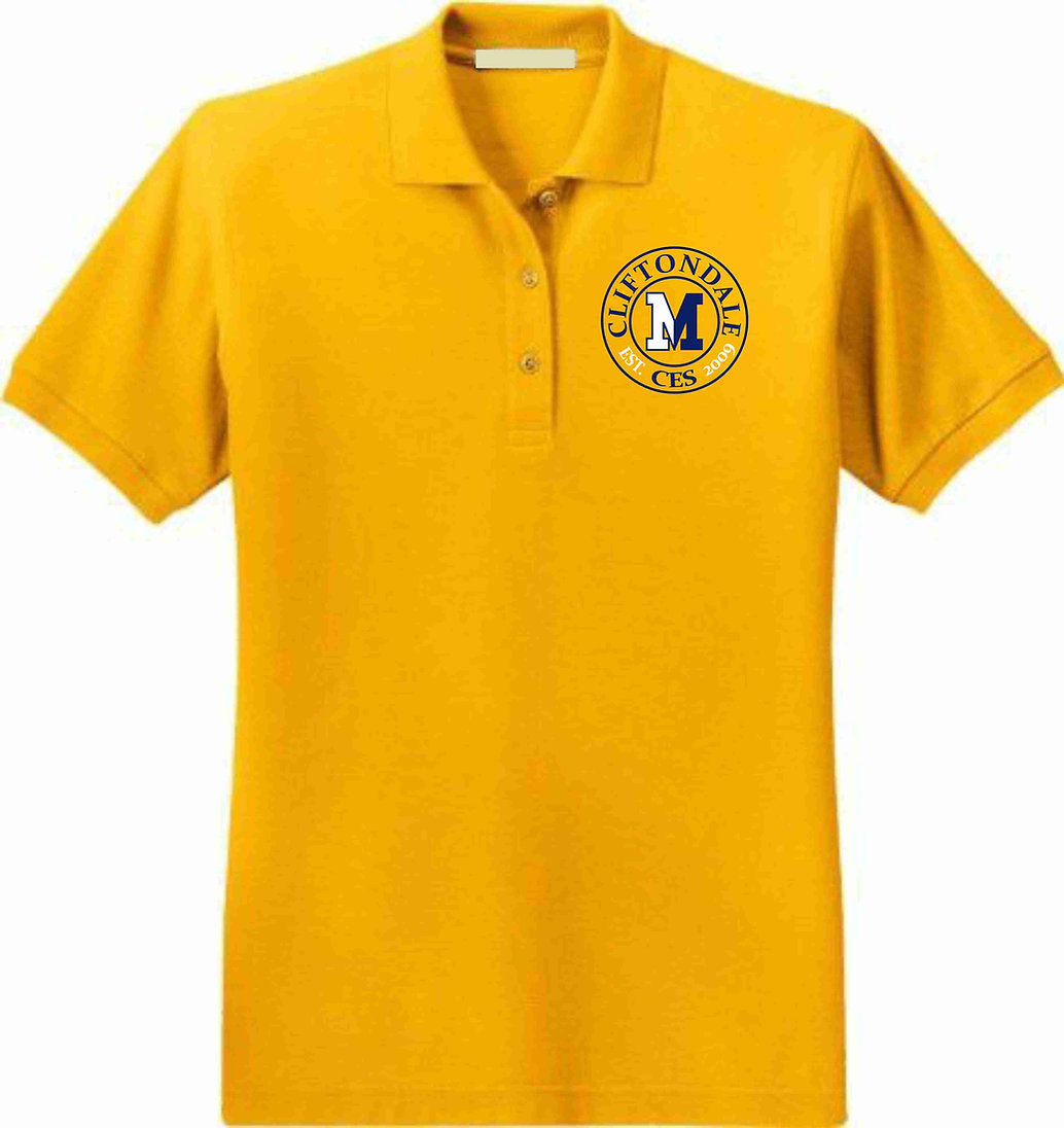 Gold Polo "M" Logo