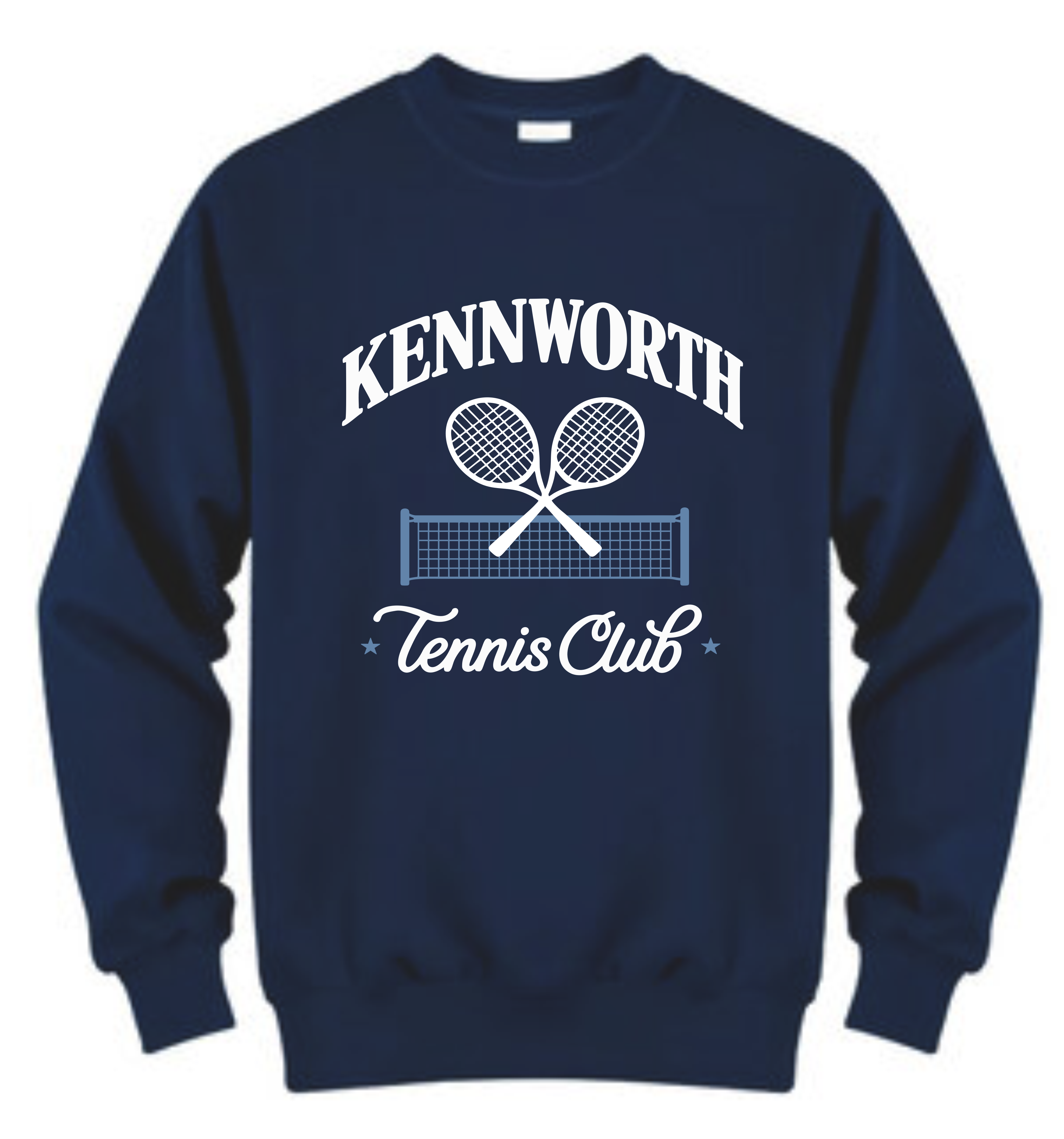 Kennworth Navy Sweatshirt (White and Blue Design)