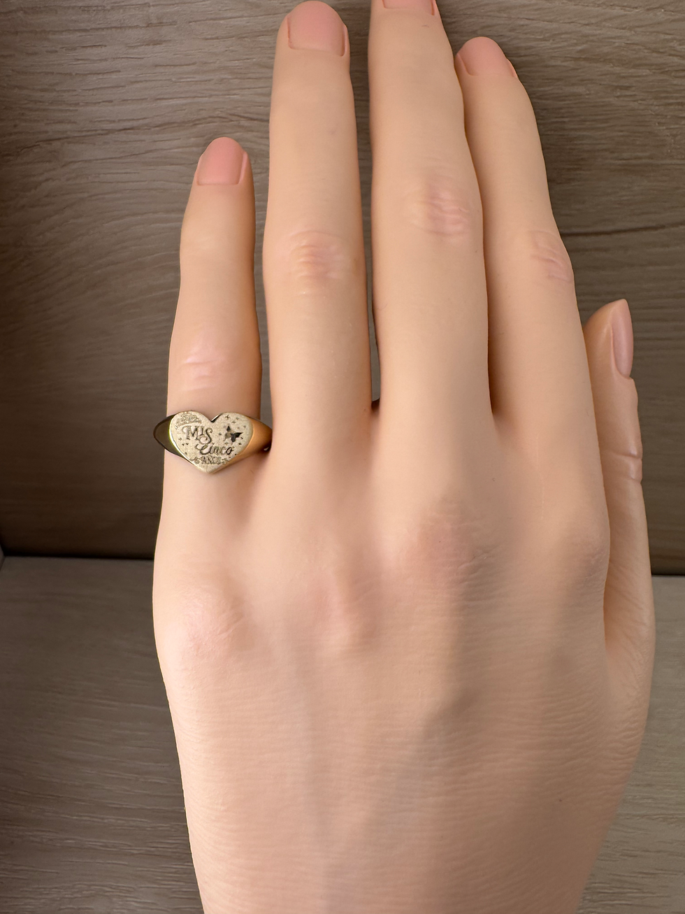 Thumbnail: 14K Gold Custom Pinky Ring