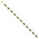 Thumbnail: 14k Hand of Fatima Evil Eye Bracelet