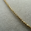 Thumbnail: 14K Gold Solid 1mm 20 Inch Wheat Chain