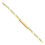 Thumbnail: 14k Figaro 6mm ID Bracelet