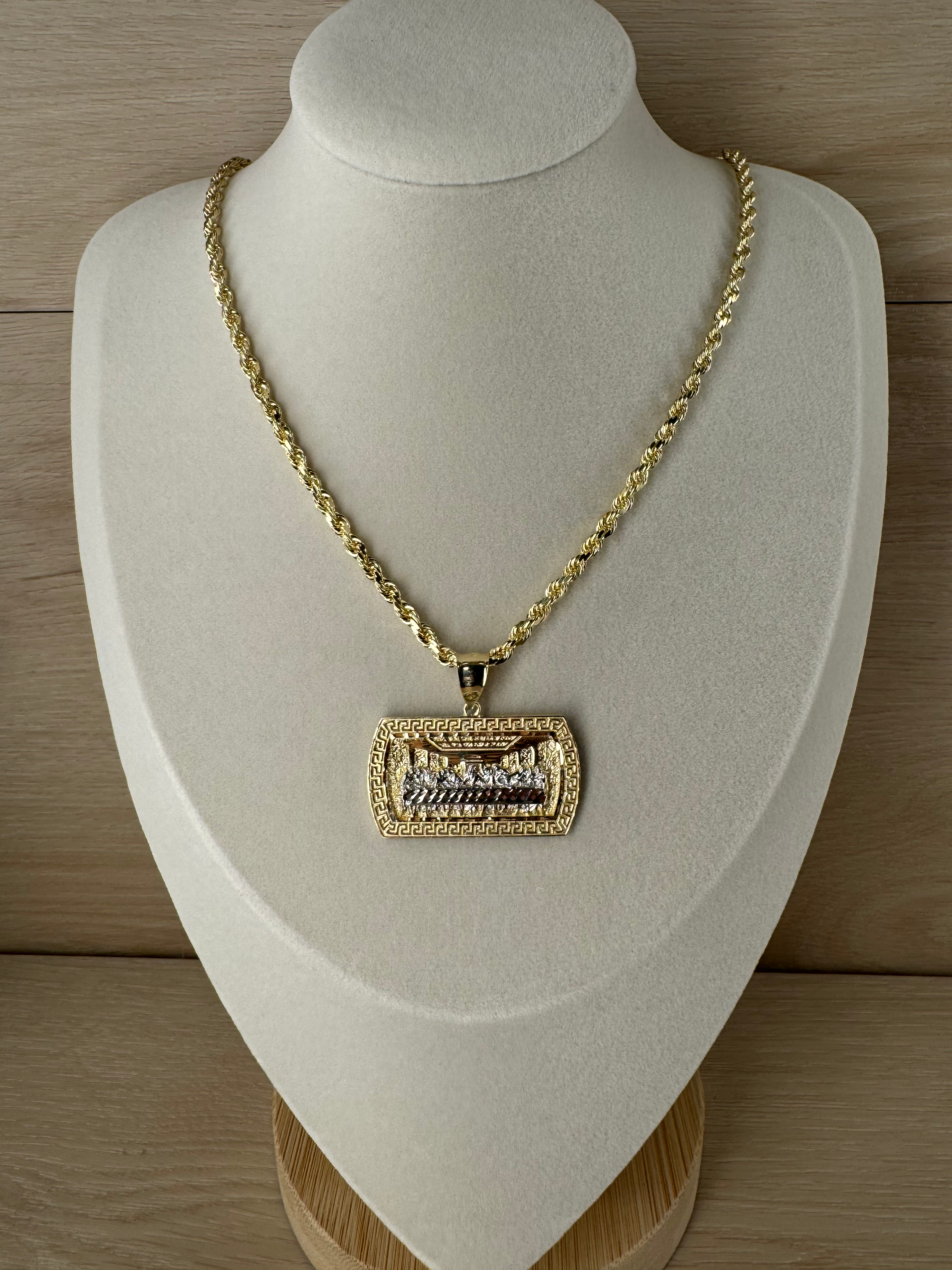 14k Last Supper Chain Set