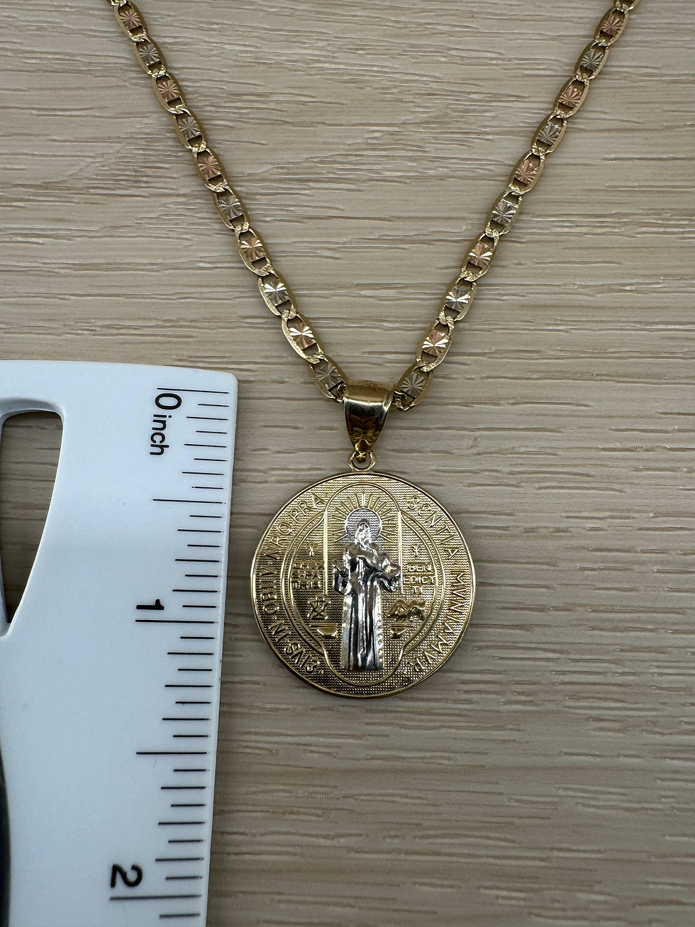 Thumbnail: 14K Gold Large San Benito Pendant