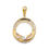 Thumbnail: 14k Centenario with Eagle Bezel