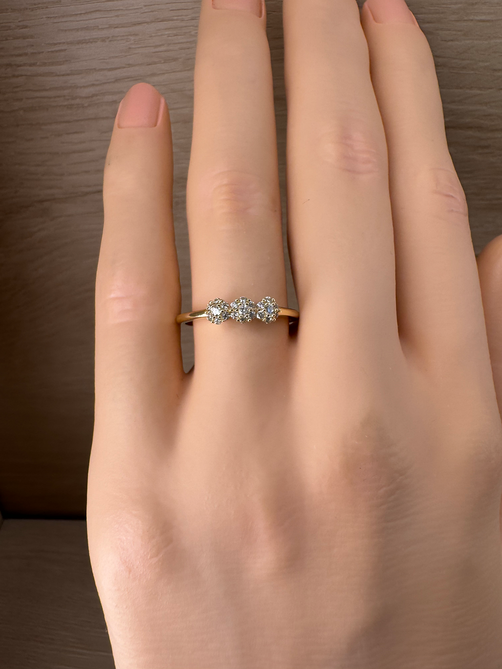 Thumbnail: 14K Gold Stones Ring