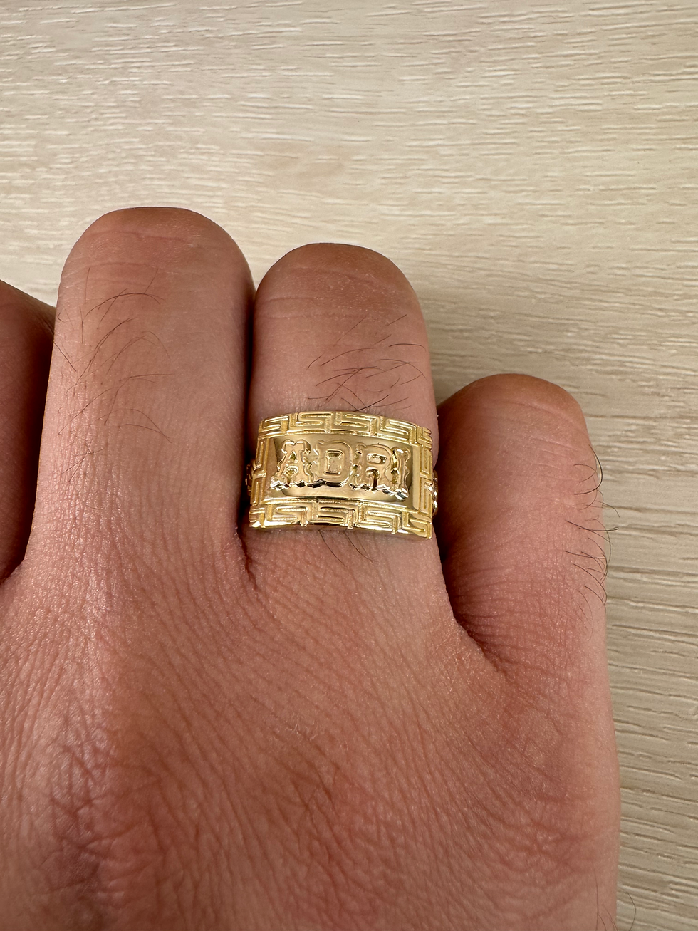 Thumbnail: 14K Gold Custom Ring