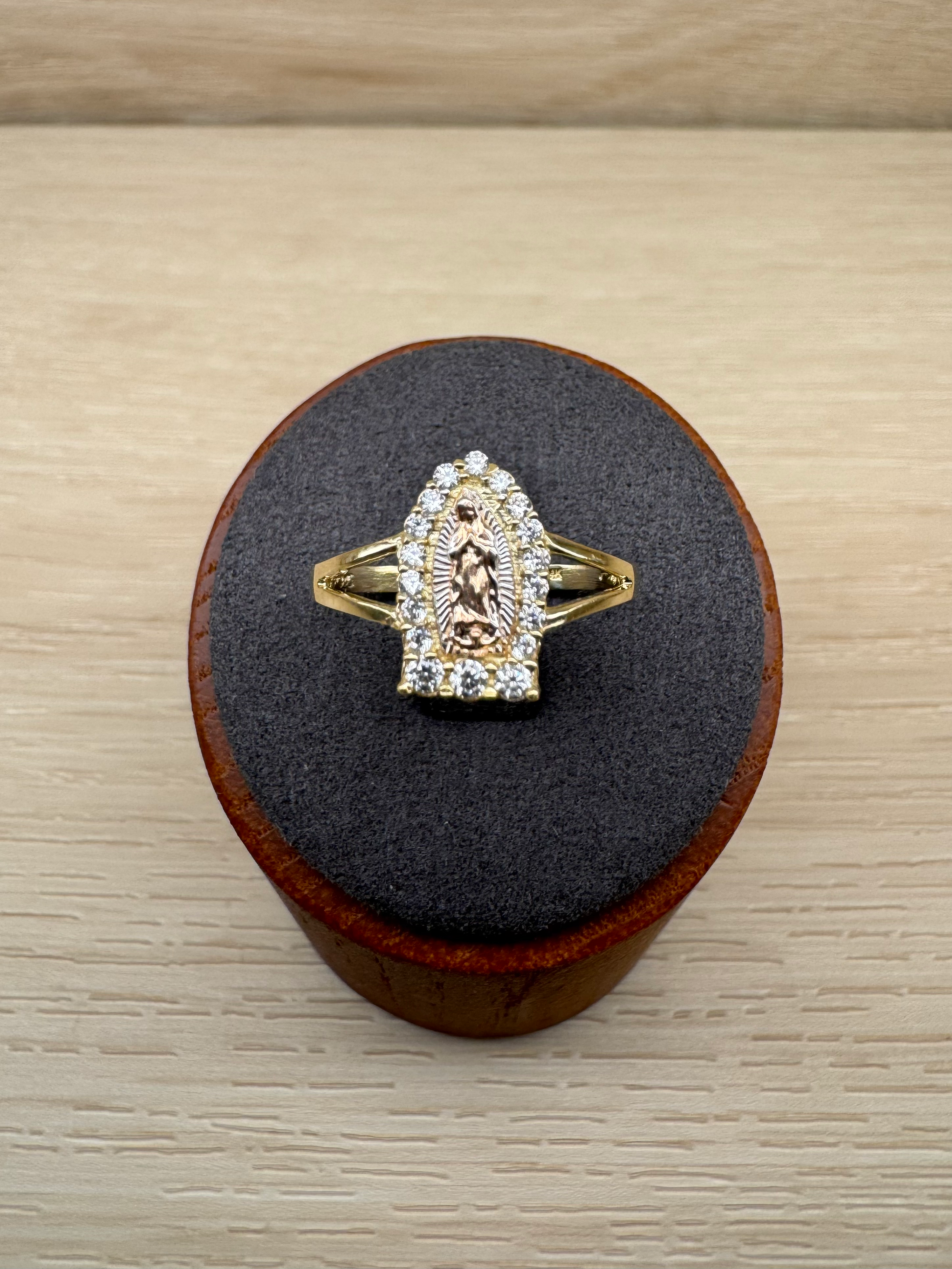 14k Virgen de Guadalupe Ring