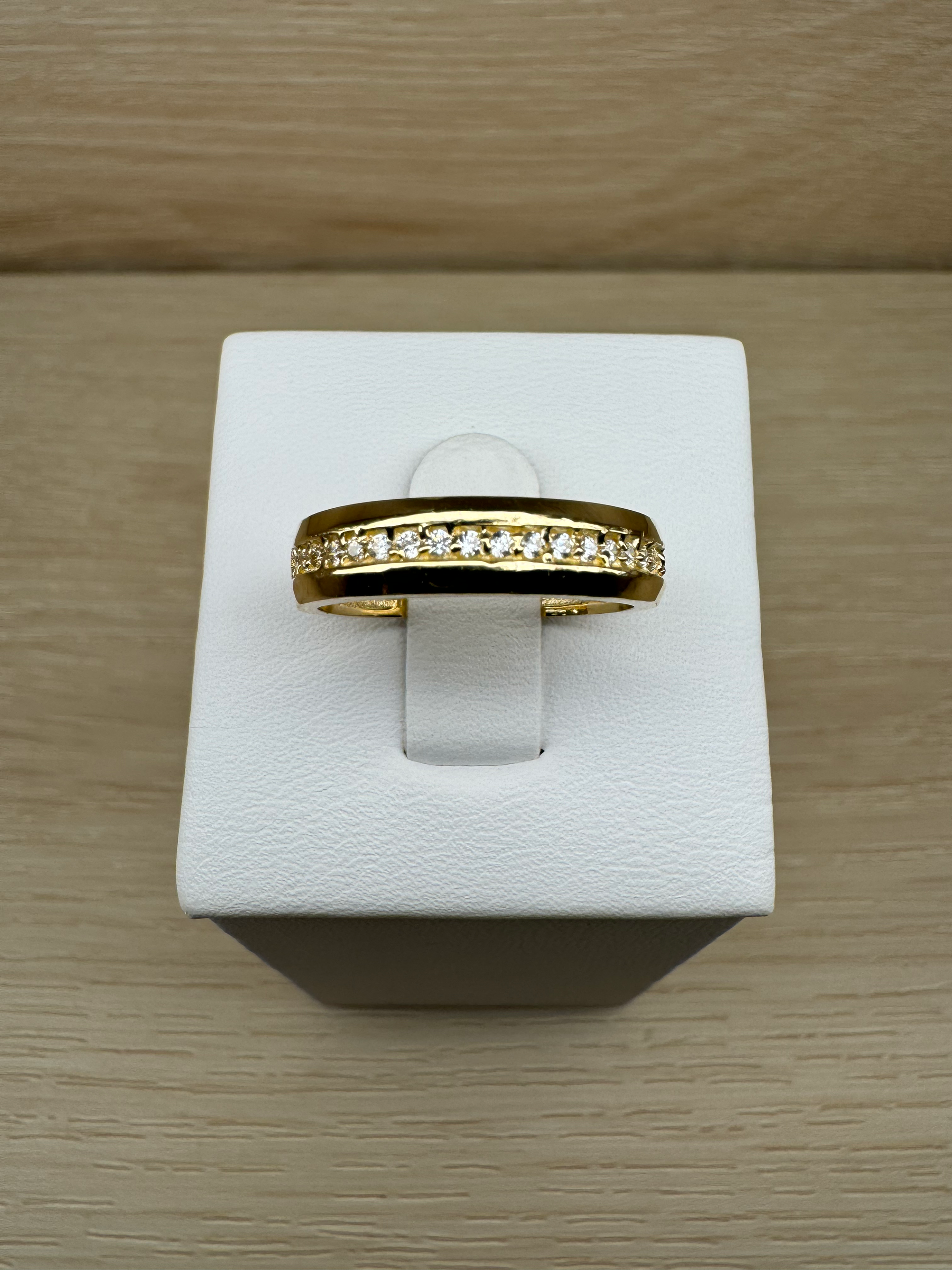 14K Gold Pinky Ring