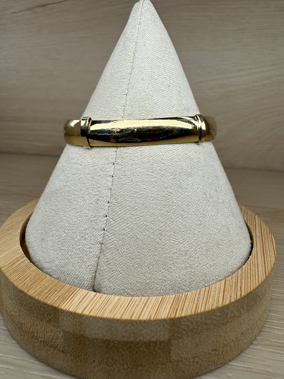Thumbnail: 14k 7mm Heart Children Size Bangle
