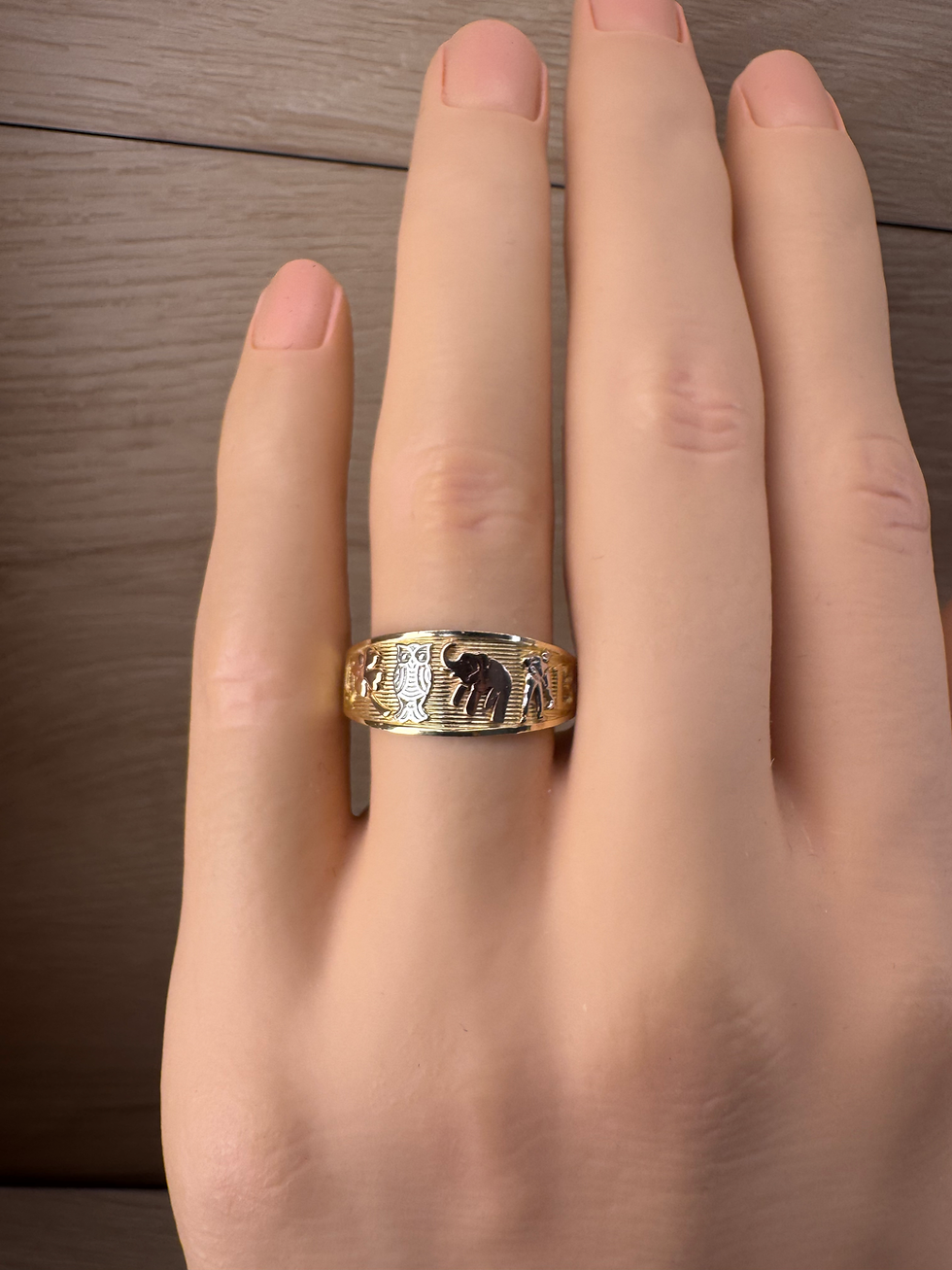 Thumbnail: 14K Gold Lucky Ring