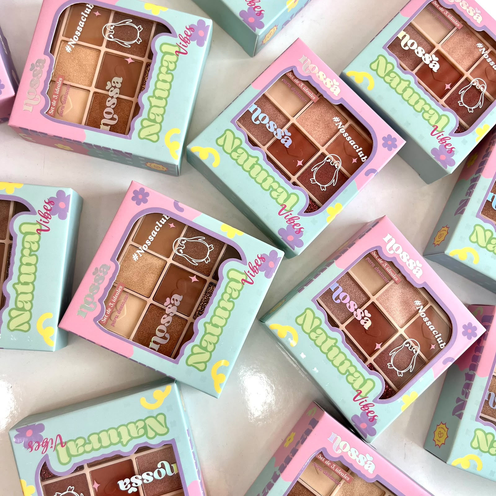 Paleta de sombras 3 en 1 - Nossa-OJ501