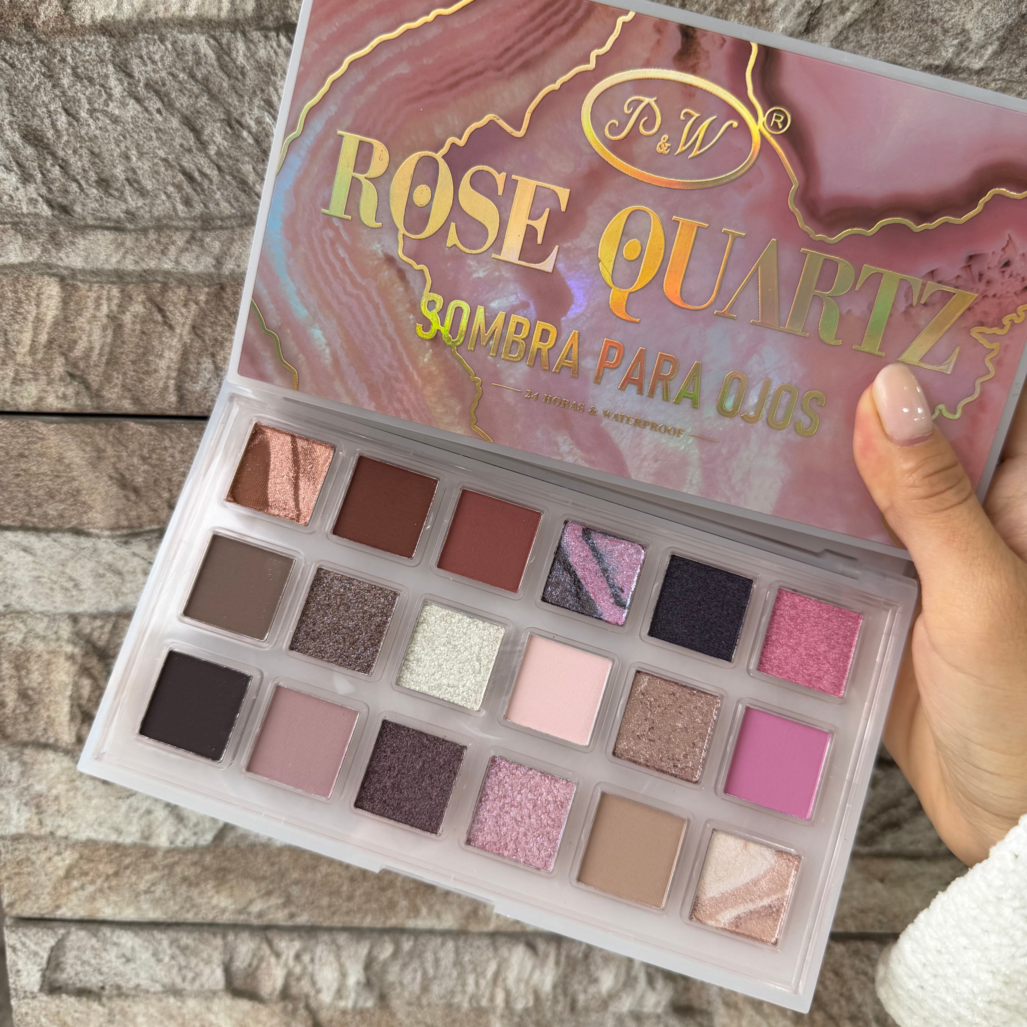 Paleta de sombras Rose Quartz - P&W - OJ459