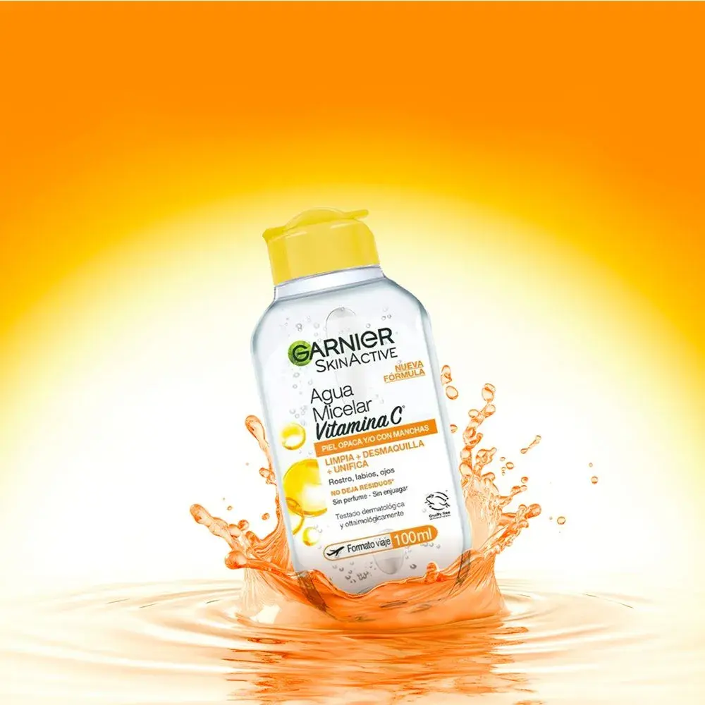 Agua Micelar Skin Active Vitamina C de 100 ml Garnier - CP283