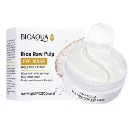 Parches para ojeras arroz Bioaqua - CP234