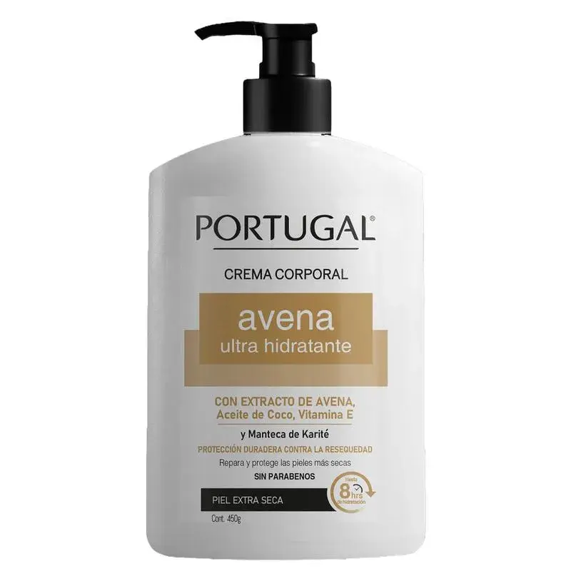 Pack corporal Avena con esponja - Portugal-CP286