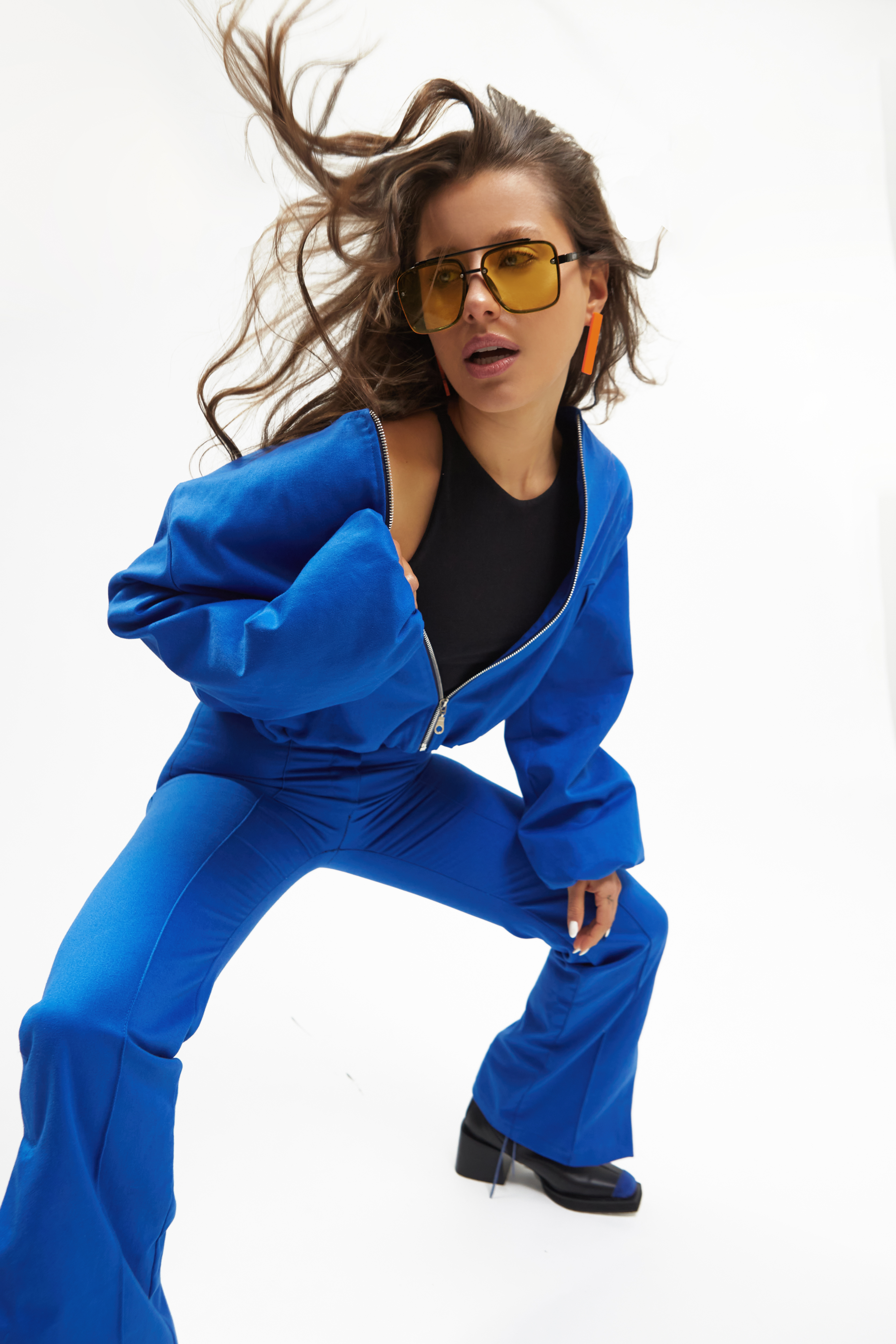 Bomber Halo Azul Francia