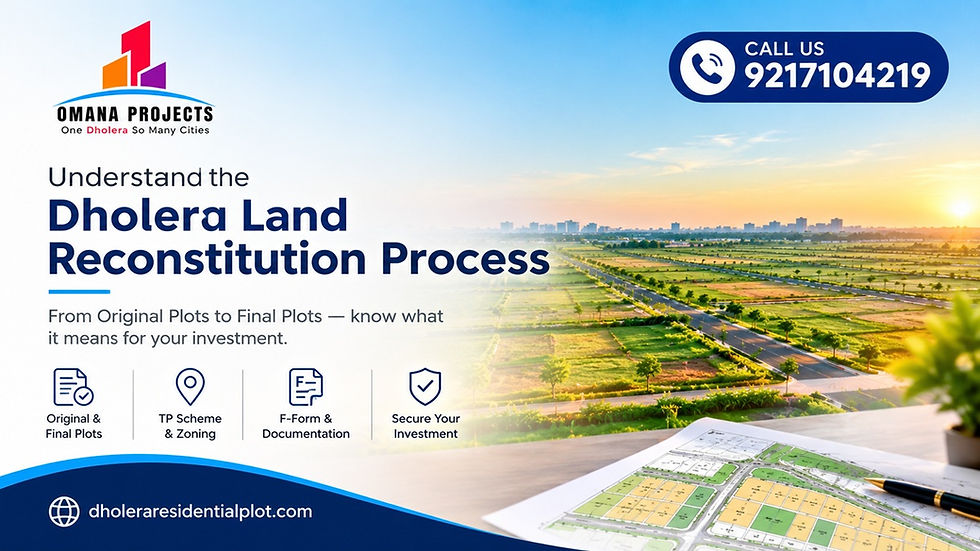 Dholera Land Reconstitution Guide