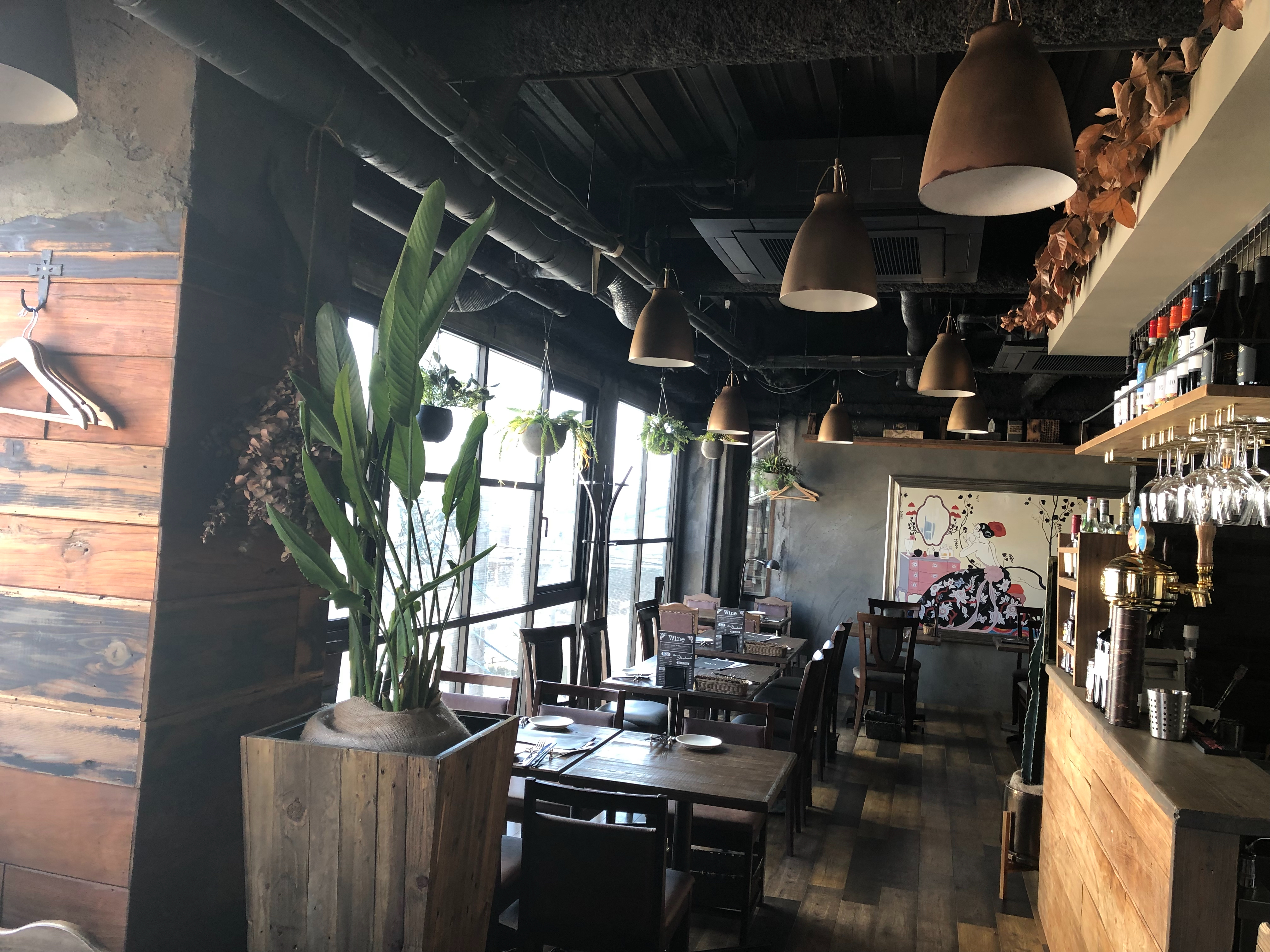 ダイニング 店舗植栽 観葉植物・フェイクグリーン