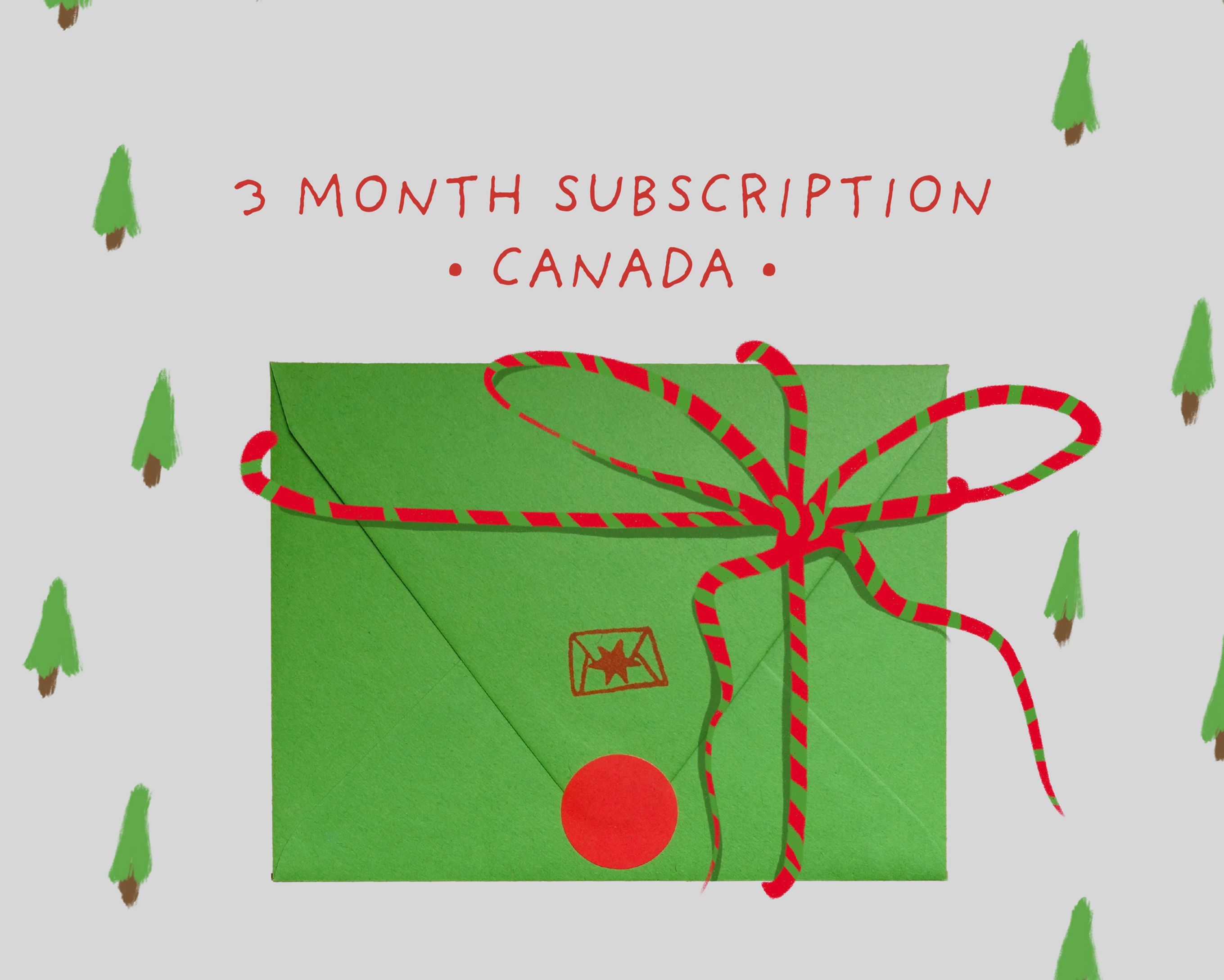 3 Month Art Mail (Canada)