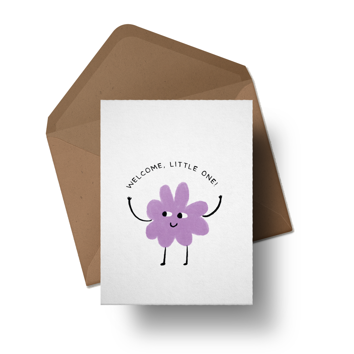 Welcome, Little One Card – Cute New Baby Card