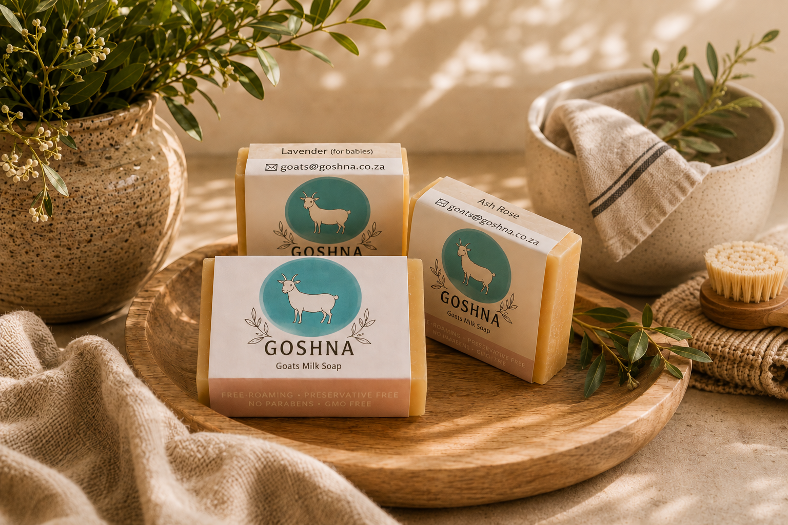 Natural Goats Milk Soap Bars Tuvia