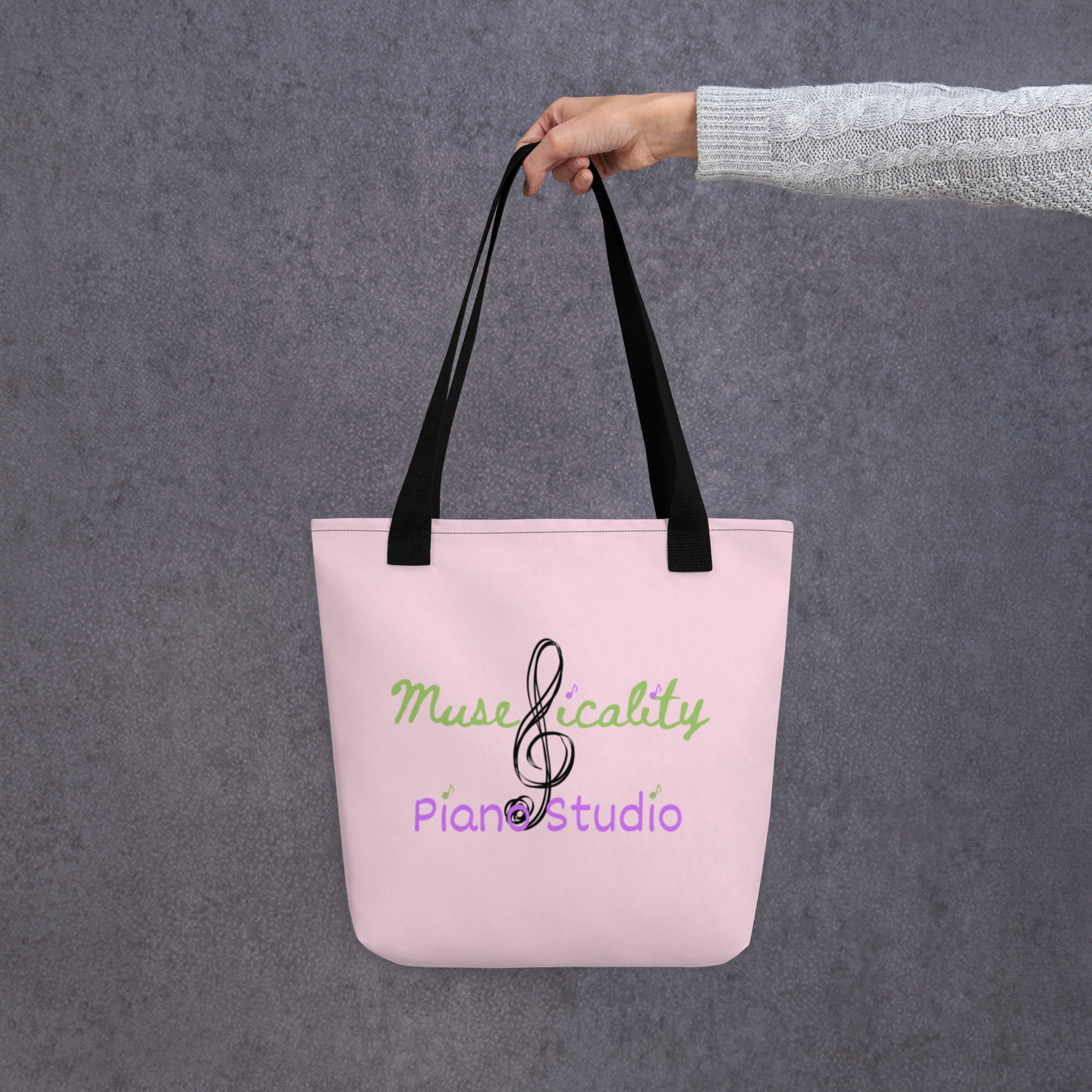 Pink Tote Bag