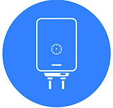 boiler-icon-in-black-style-isolated-on-w