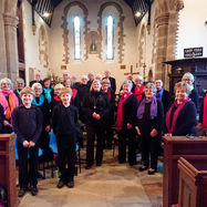 LHV choir before a concert