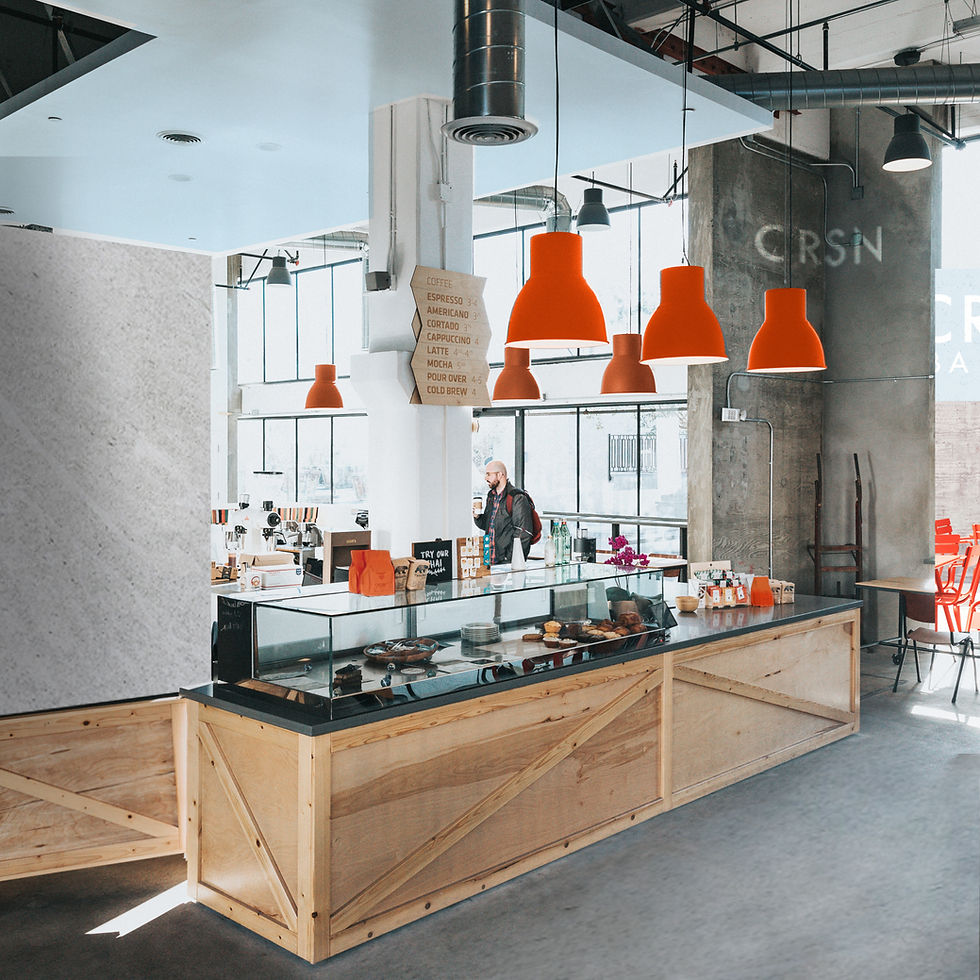 Modern Cafe Interior
