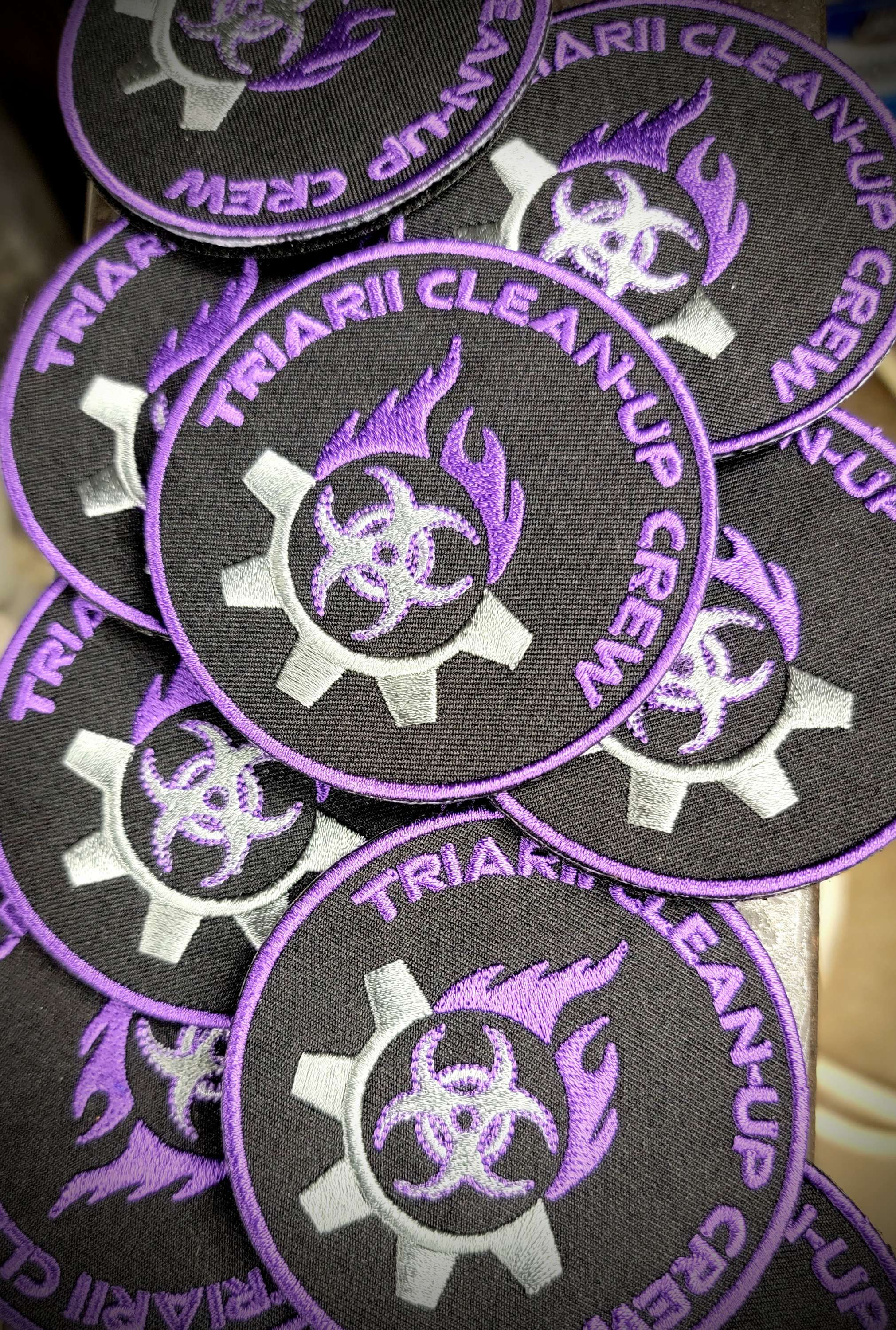Triarii Clean Up Crew Patches