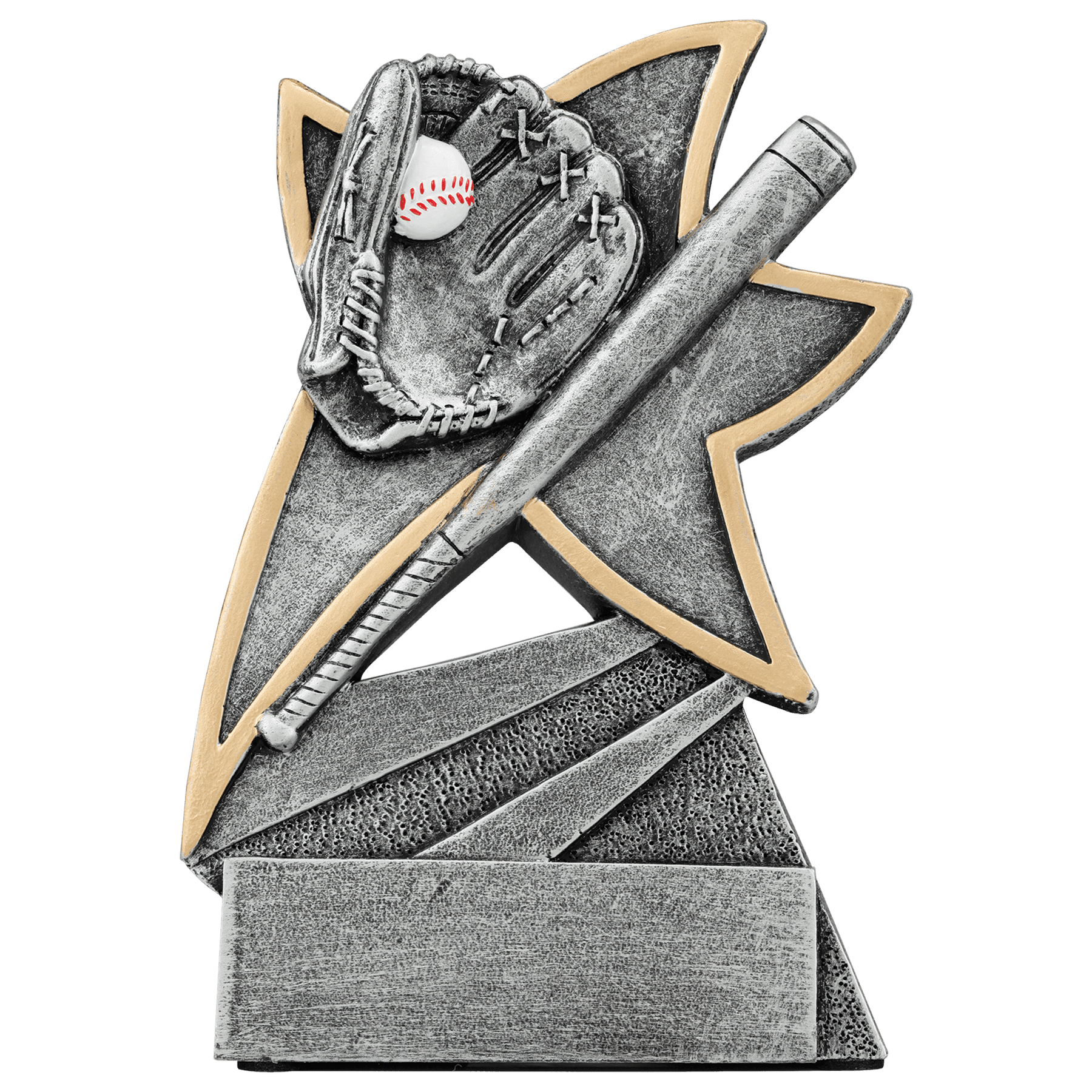 Victory Series | Baseball Star Resin Trophy | 5 1/2"