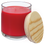 Thumbnail: Peppermint Twist Candle with Wood Lid - 14 oz.