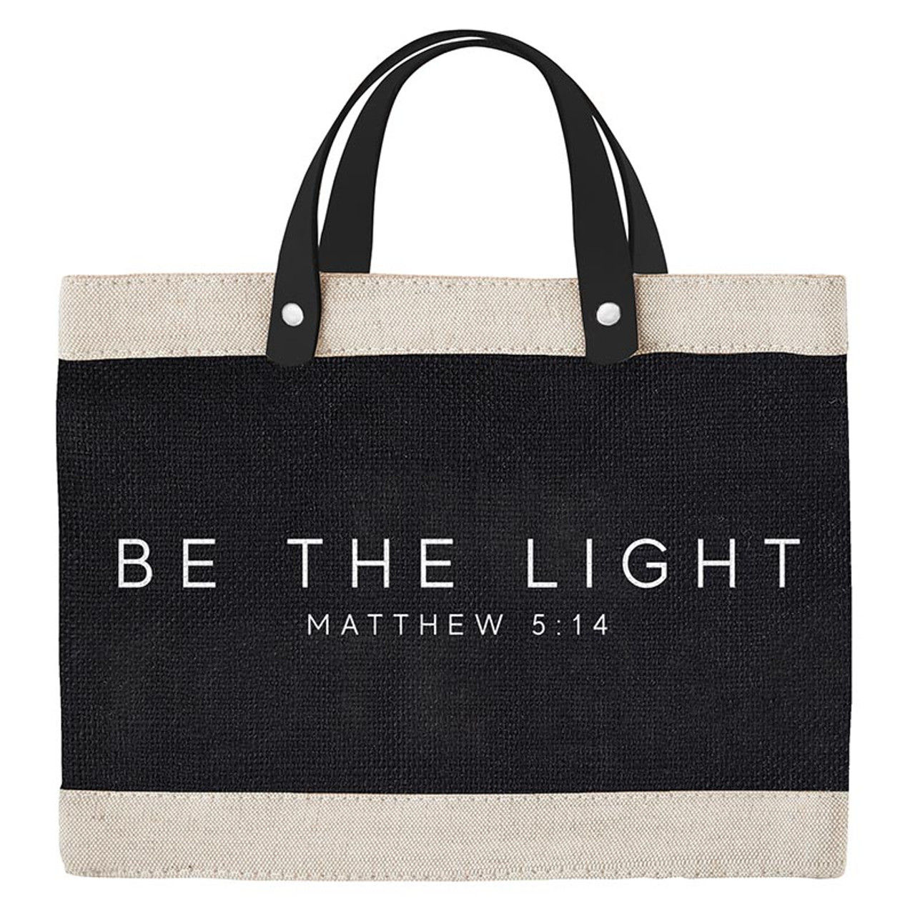 Be the Light - Mini Market Tote