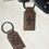 Thumbnail: Matthew 6:21 Leather Keychain – “For Where Your Treasure Is..."