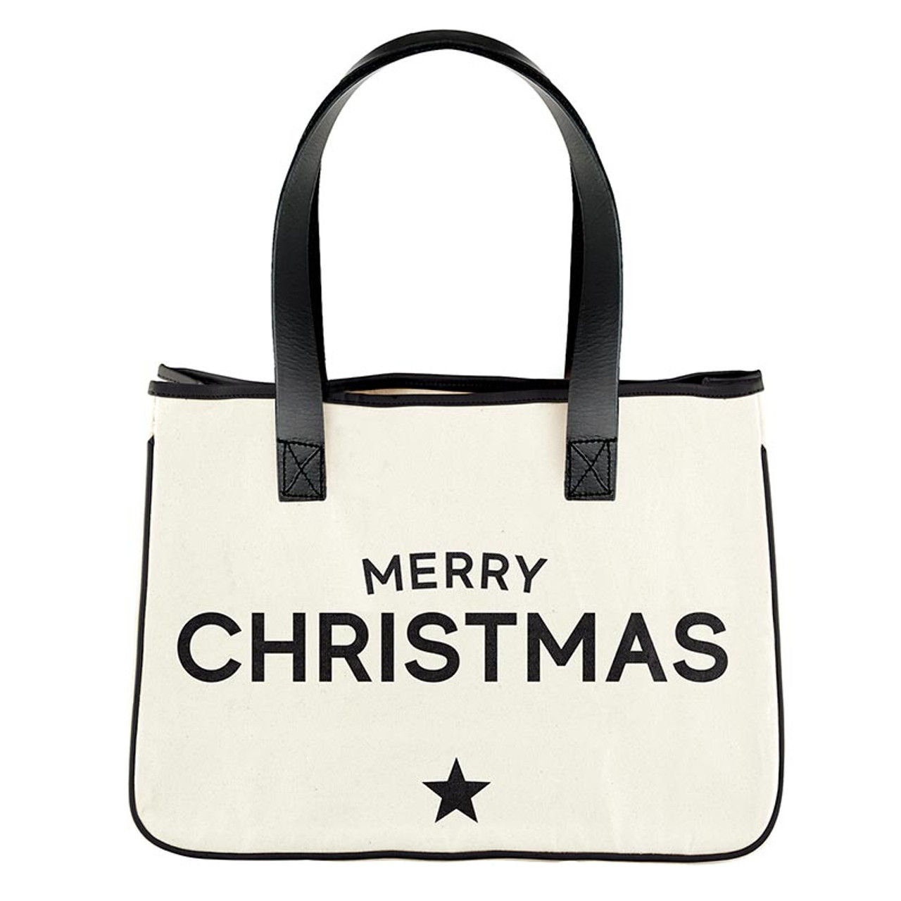Merry Christmas - Mini Canvas Tote Bag