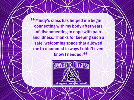 What Others Are Saying About Mindy's Classes