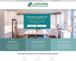 The Housing Specialists Website Portfolio