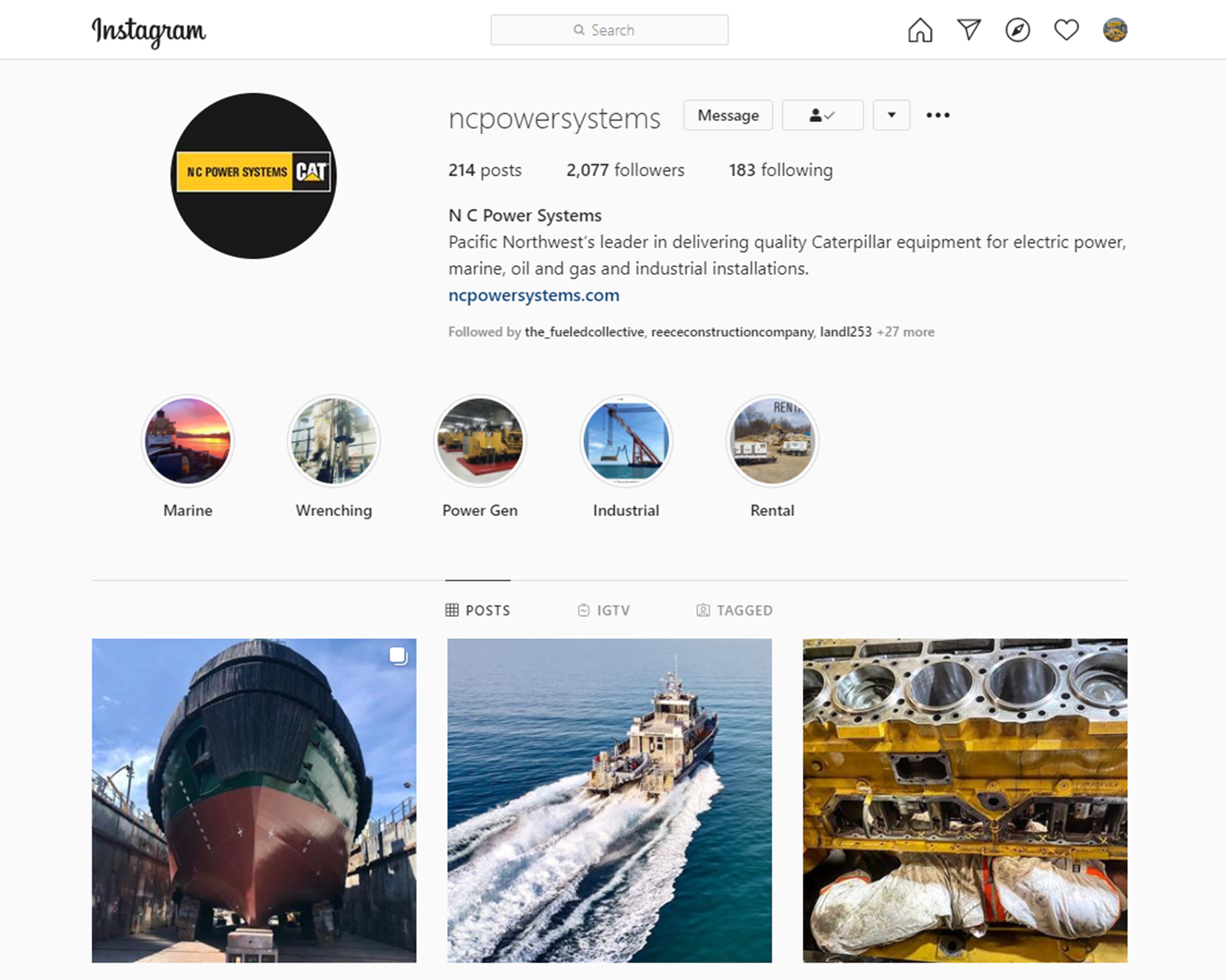 NCPS Social Portfolio