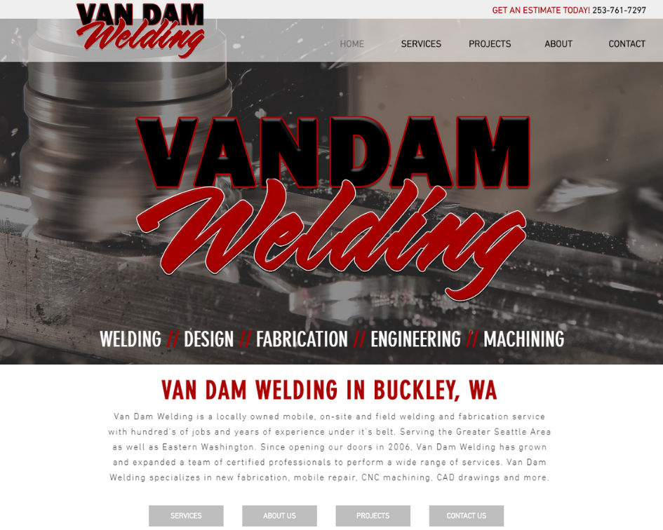Van Dam Welding Portfolio