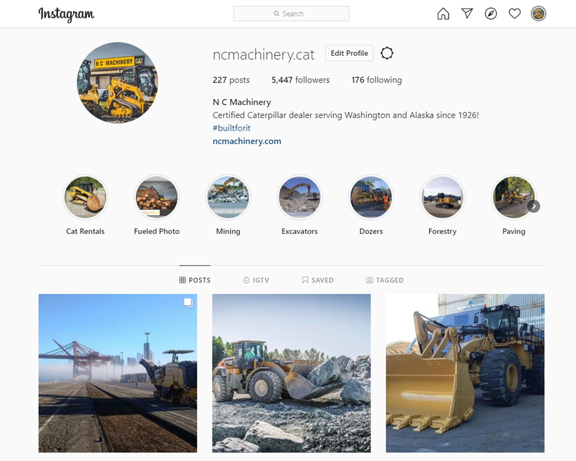 N C Social Portfolio
