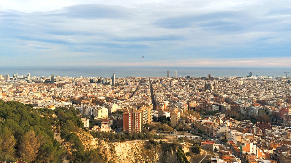 Barcelona skyline