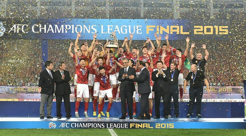 Chinese Super League club Guangzhou Evergrande returned to the top of the AFC Champions League in 2015 with a narrow 1-0 victory in the second leg of their finals showdown against the United Arab Emirates' Al Ahli. They won the trophy in 2013.