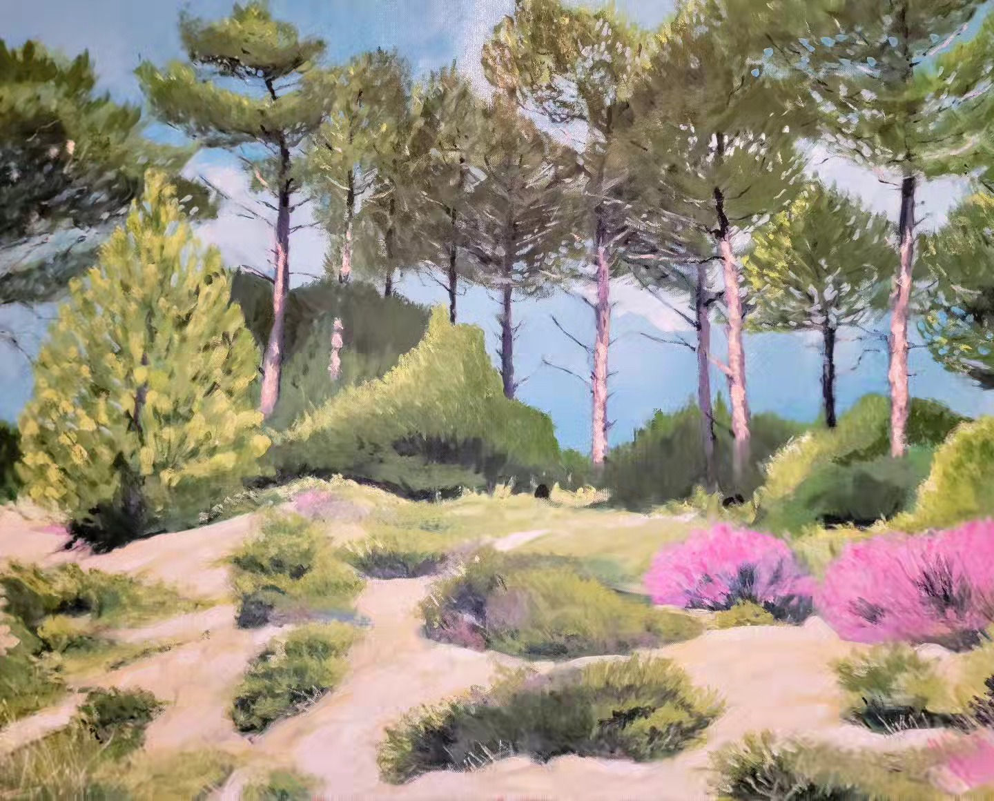 Forêt océane (116 x 89)