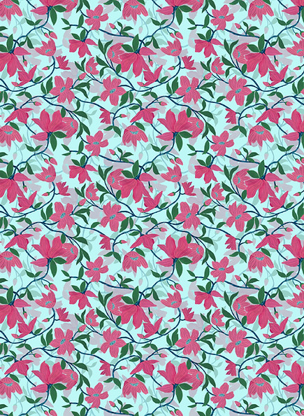Floral duvet 