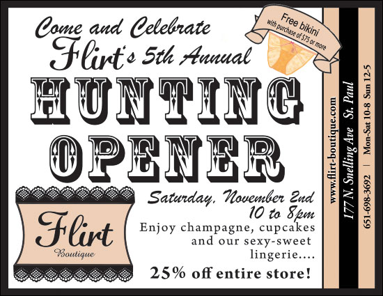 5th Annual Hunting Opener