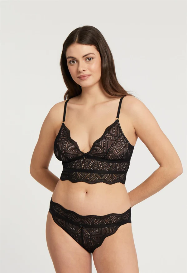 Longline Bralette Set