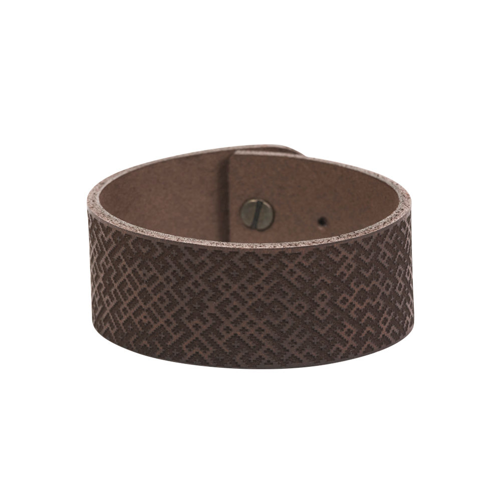 30MM Wide Lielvardes Pattern Bracelet