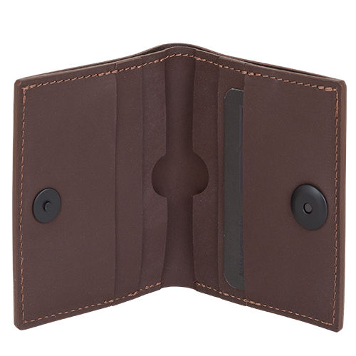 Thumbnail: Billfold Wallet with Press Stud Closure