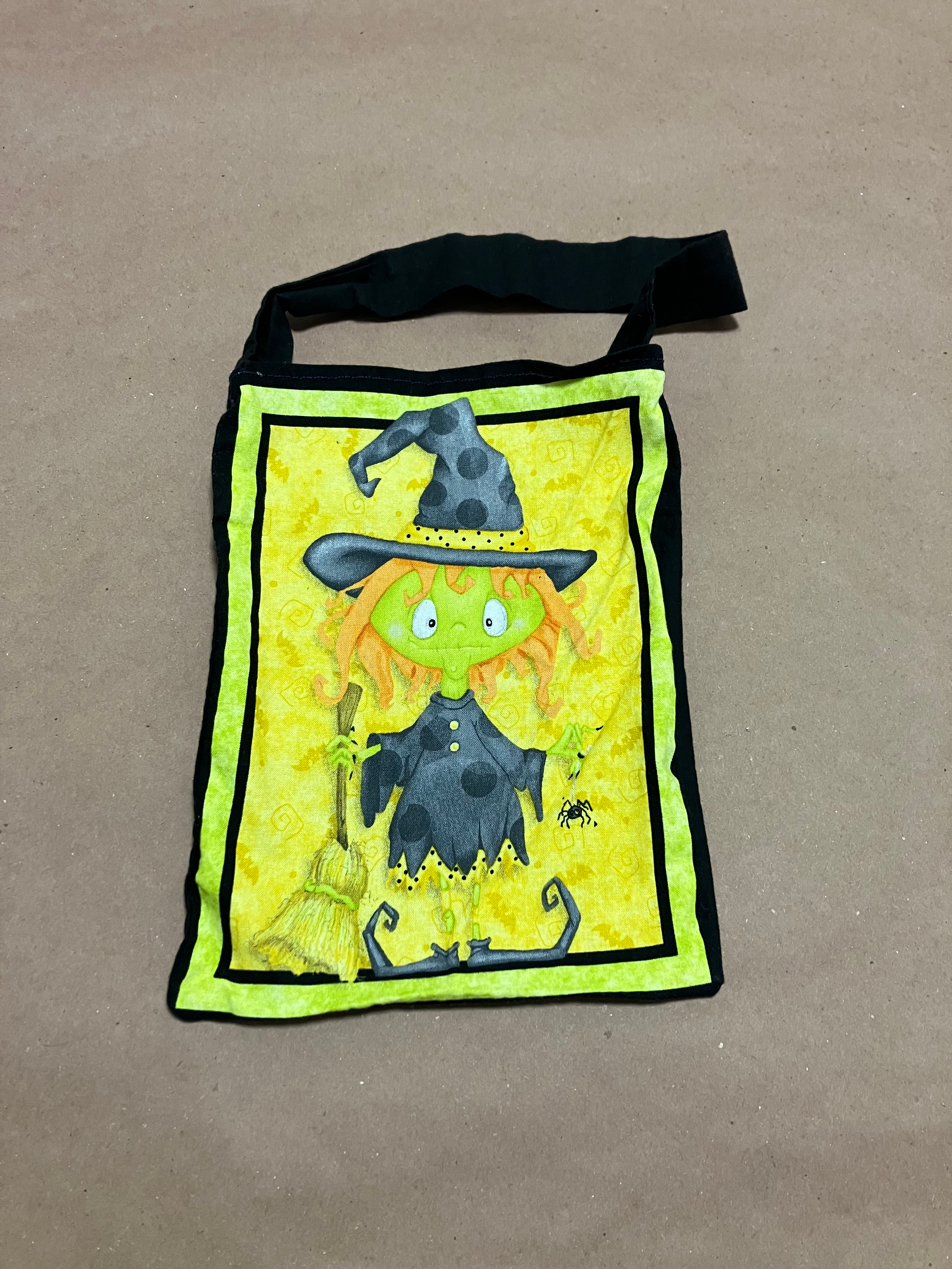 Halloween Trick-or-Treat Witch Tote Bag